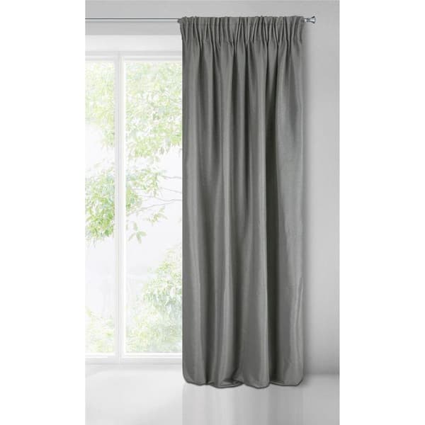 AGGIE FÄRDIG GARDIN PÅ TEJP 140 X 270 CM MÖRK BEIGE