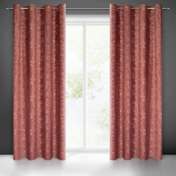 KLARGAVET GARDIN OCTAVIA 140 X 250 CM MØRK PINK