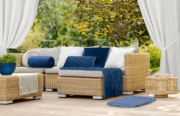 KLARGAVET GARDIN ESTEL 140 X 250 CM HVID