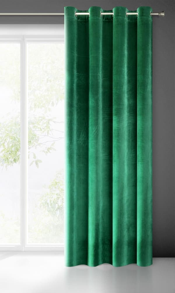 KLARGAVET GARDIN SAMANTA 140 X 250 CM GRØN