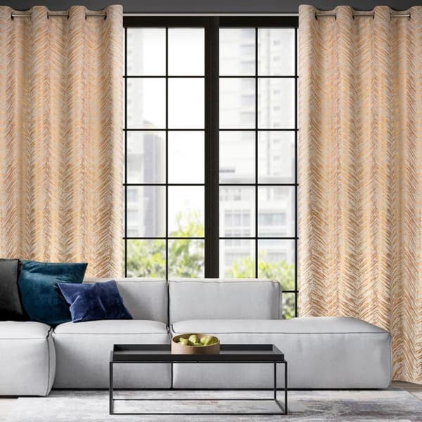 FÄRDIG GARDIN SARA 140 X 250 CM KRÄM