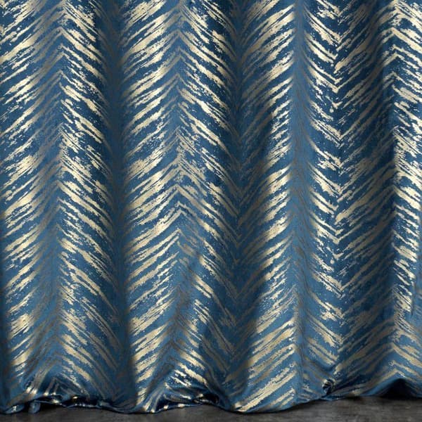 KLARGAVET GARDIN SARA 140 X 250 CM NAVY