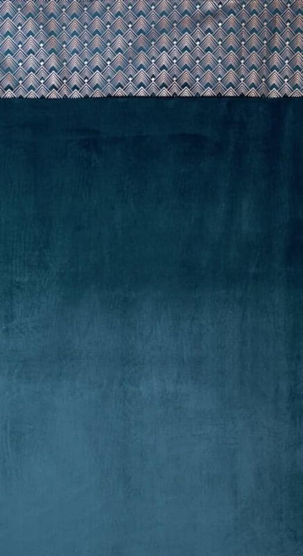 FÄRDIG GARDIN ELEN 140 X 250 CM BLÅ