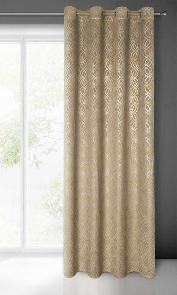 ARETA FÄRDIG GARDIN 140 X 250 CM BEIGE