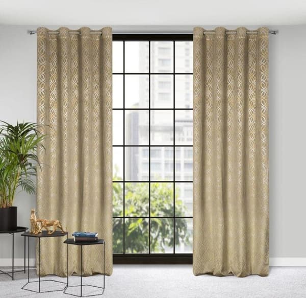ARETA FÄRDIG GARDIN 140 X 250 CM BEIGE