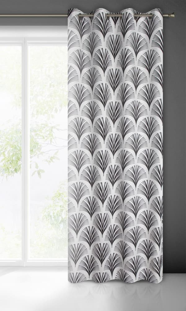 KLARGAVET GARDIN KARIN 140 X 250 CM HVID