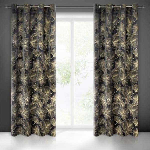 KLARGAVET GARDIN STELLA 140 X 250 CM SORT