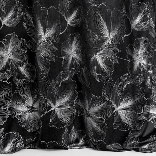 VALMIS VERHO STELLA 140 X 250 CM MUSTA