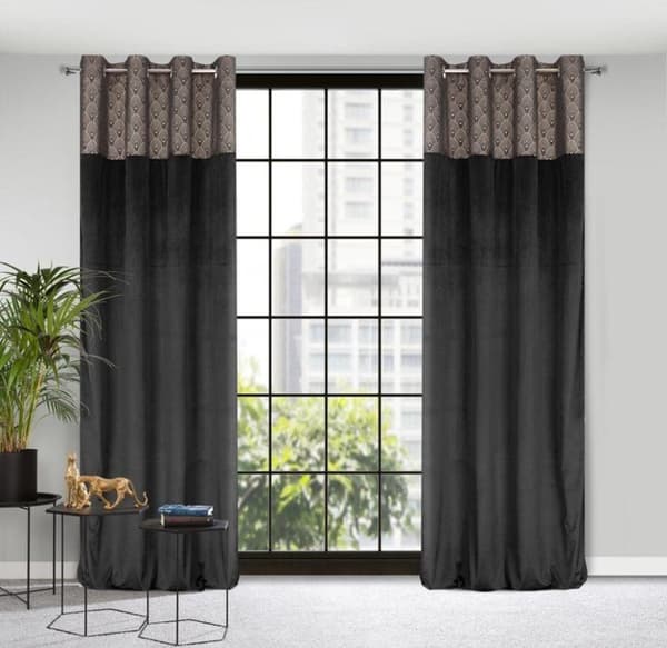KLARGAVET GARDIN D91 AGNES 140 X 250 CM SORT