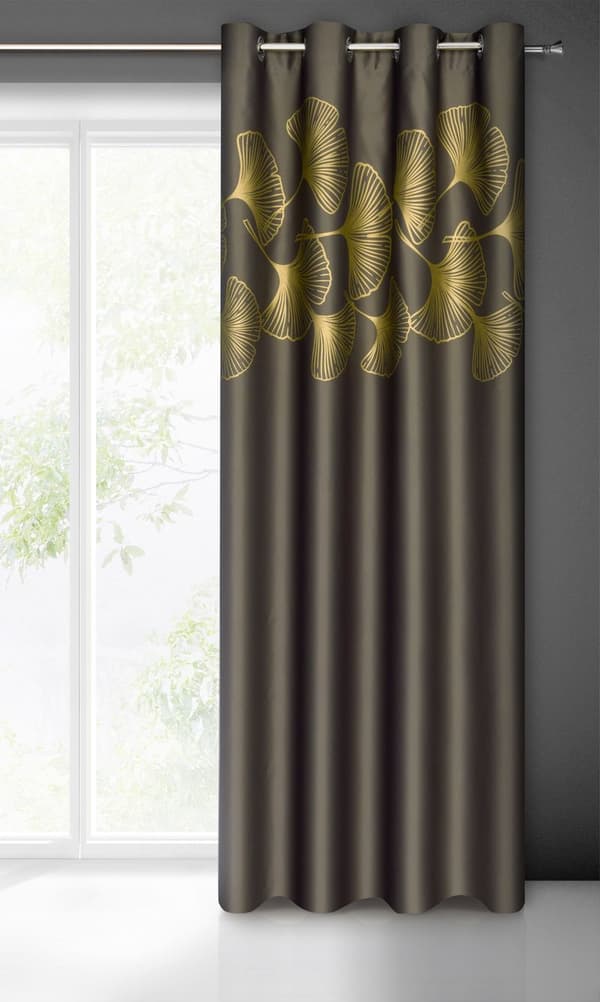 KLARGAVET GARDINHARMONI 140 X 250 CM BRUNT