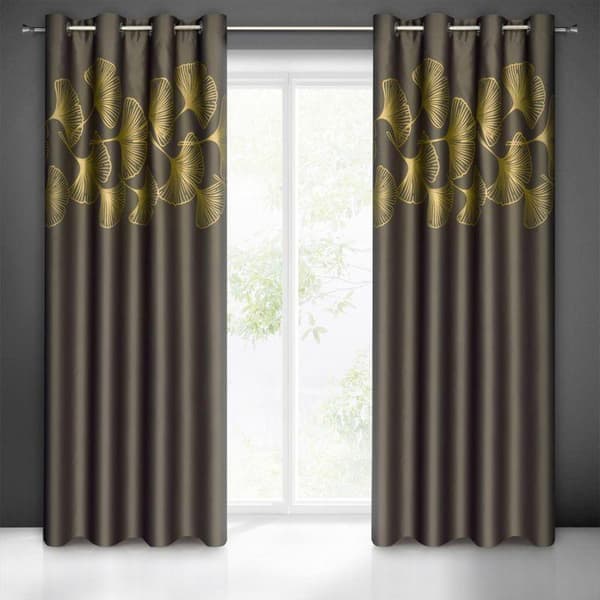 KLARGAVET GARDINHARMONI 140 X 250 CM BRUNT