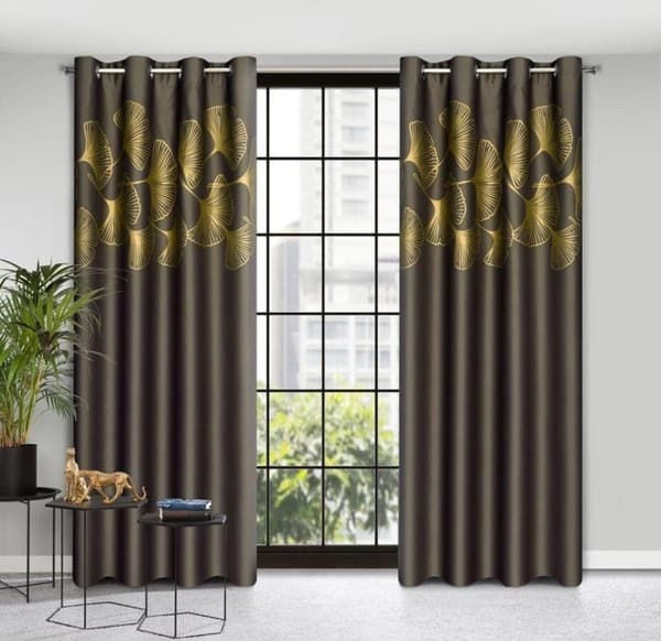 KLARGAVET GARDINHARMONI 140 X 250 CM BRUNT