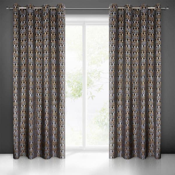FÄRDIG GARDIN LAURA 140 X 250 CM SVART