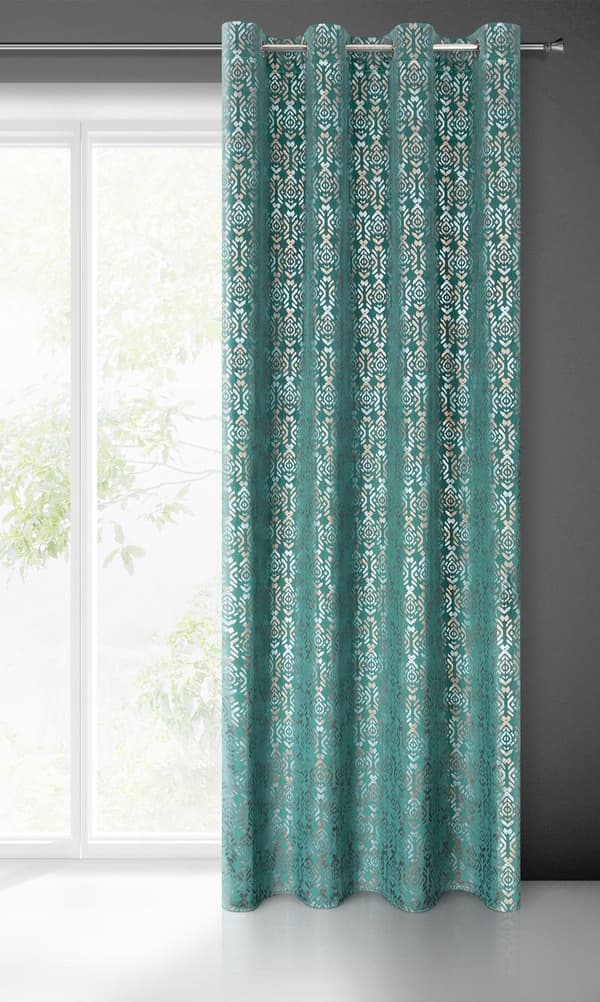 FÄRDIG GARDIN LAURA 140 X 250 CM TURKOS