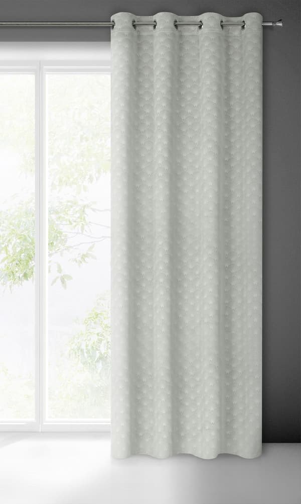 KLARGAVET GARDIN JULIA 140 X 250 CM GRÅ