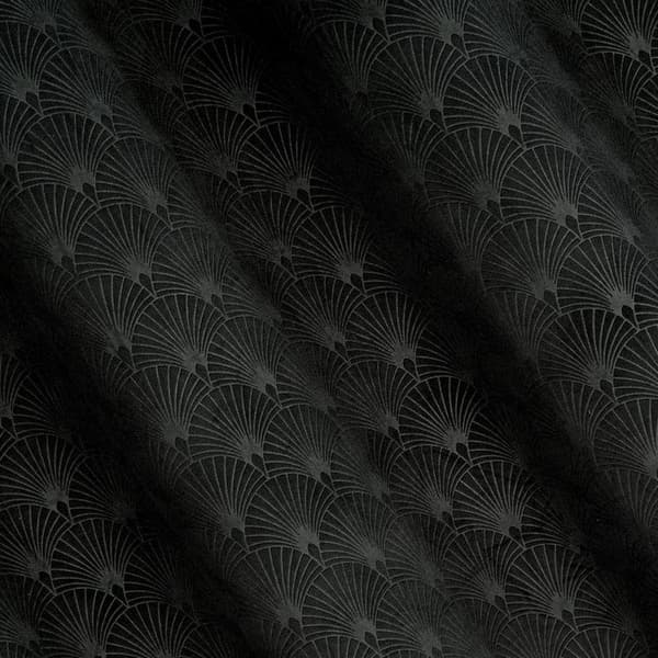 KLARGAVET GARDIN JULIA 140 X 250 CM SORT