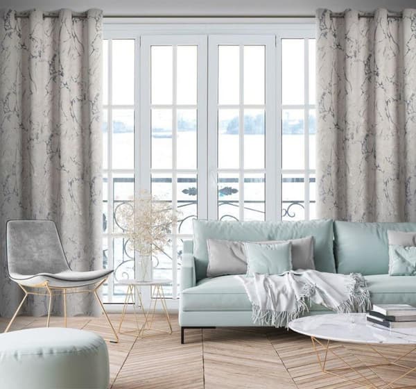 KLARGAVET GARDIN WERA 140 X 250 CM BEIGE