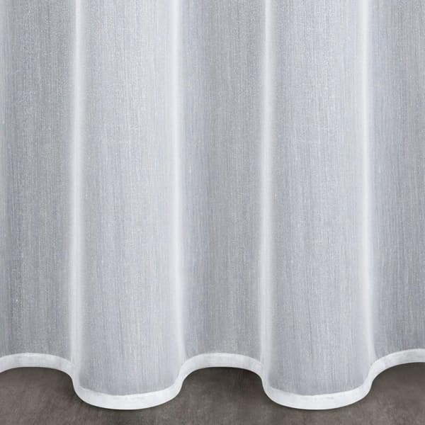 KLARGAVET GARDIN MIREA PÅ TAPE 140 X 270 CM HVID
