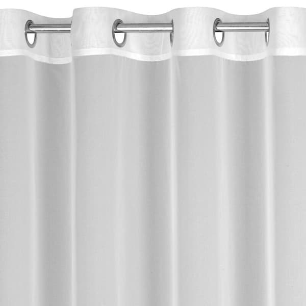 KLARGAVET GARDIN ARLETA 135 X 270 CM HVID