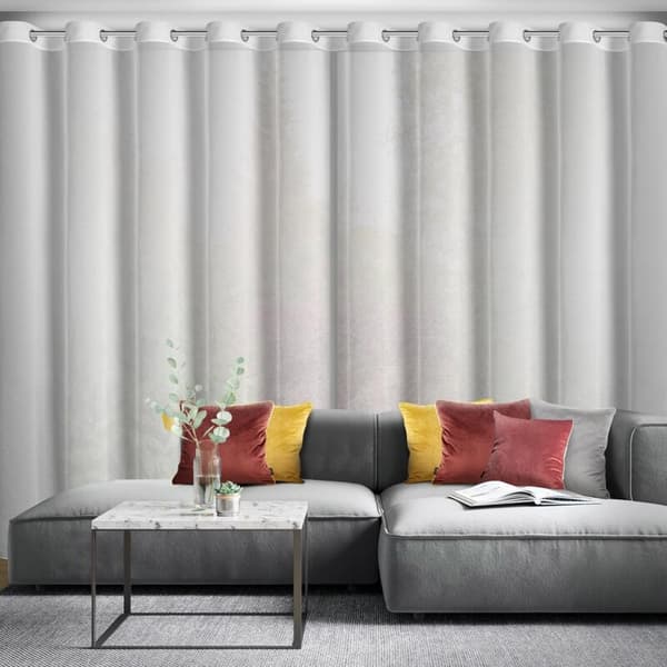 FÄRDIG GJORDAD GARDIN ARIADNA 2 350 X 250 CM VIT