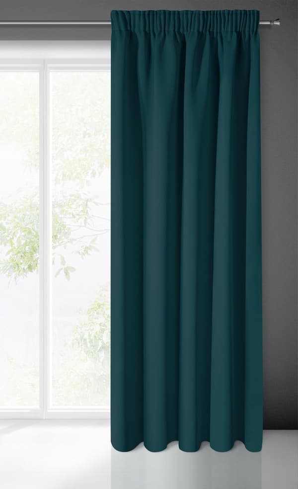FÄRDIG LOGAN GARDIN PÅ TEJP 135 X 270 CM BENSIN