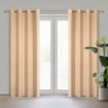 Miniatyrbillede 1 af 9: KLARGAVET GARDIN RITA 140 X 250 CM LYS ORANGE