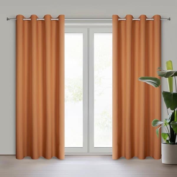 KLARGAVET GARDIN RITA 140 X 250 CM RØD