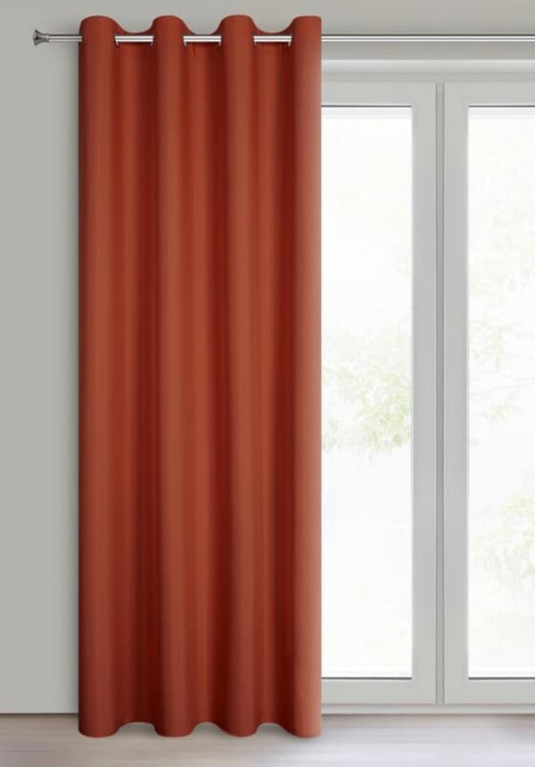 KLARGÅRET GARDIN RITA 140 X 250 CM KLISTRØD
