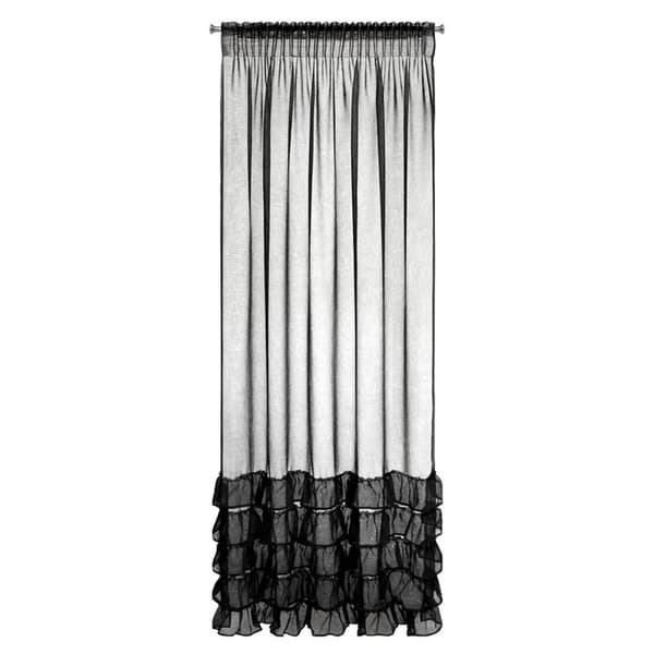 DANI 1 FÄRDIG GARDIN PÅ TEJP 140 X 250 CM SVART