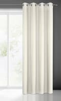 Miniatyrbillede 2 af 8: KLARGAVET GARDIN RITA 140 X 250 CM CREME