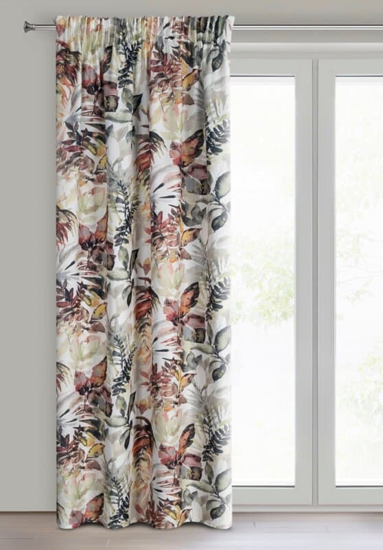FÄRDIG GARDIN ADELINE PÅ TEJP 140 X 270 CM VIT