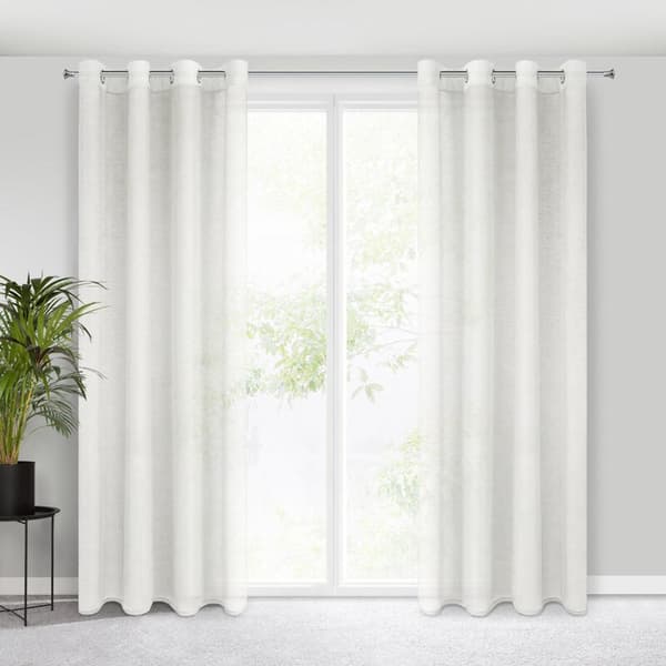 FÄRDIG GJORDAD GARDIN REBECCA 140 X 250 CM KRÄM