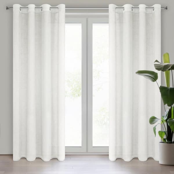 KLARGAVET GARDIN REBECCA 140 X 250 CM CREME