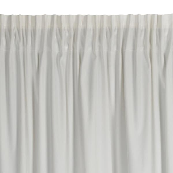 KLARGAVET GARDIN MARION 2 PÅ TAPE 140 X 270 CM HVID