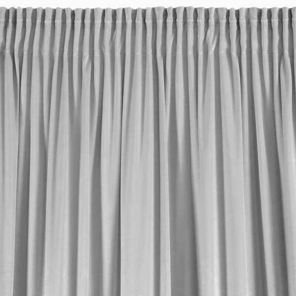 DANI FÄRDIG GARDIN PÅ TEJP 140 X 270 CM SILVER