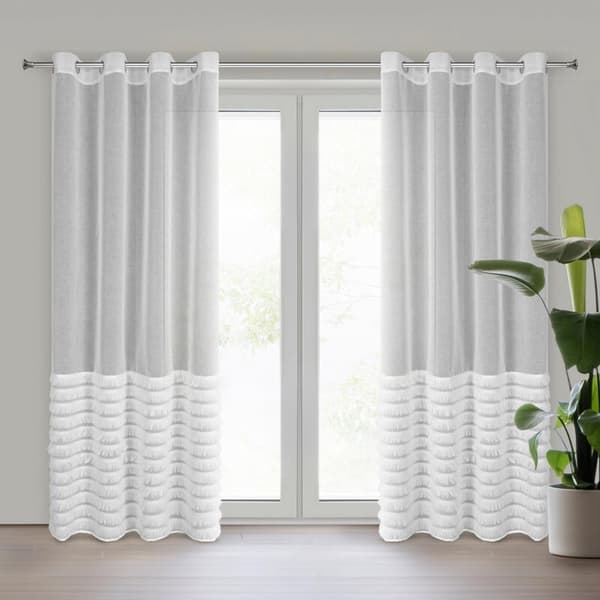 KLARGAVET GARDIN DANA 2 140 X 250 CM HVID