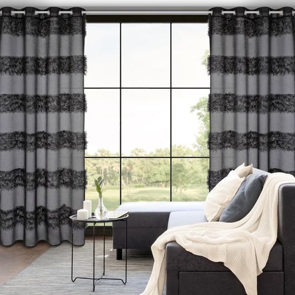 FÄRDIG GARDIN MARGARET 140 X 250 CM SVART