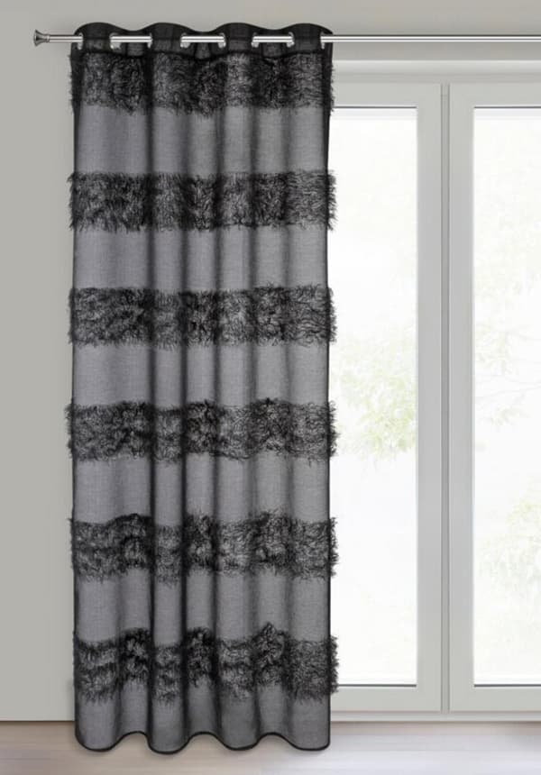 FÄRDIG GARDIN MARGARET 140 X 250 CM SVART