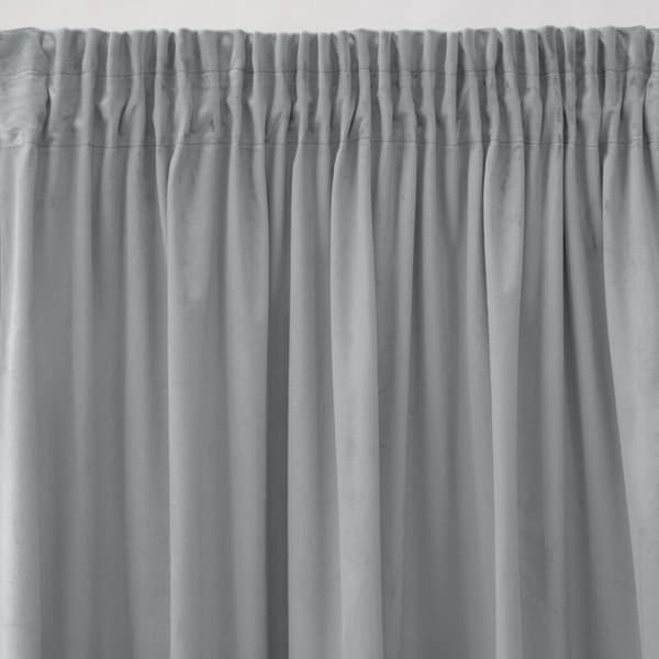 SIBEL KLARGÅRET GARDIN PÅ TAPE 140 X 270 CM GRÅ