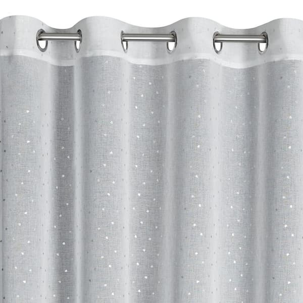 KLARGAVET GARDIN GINA 140 X 250 CM HVID
