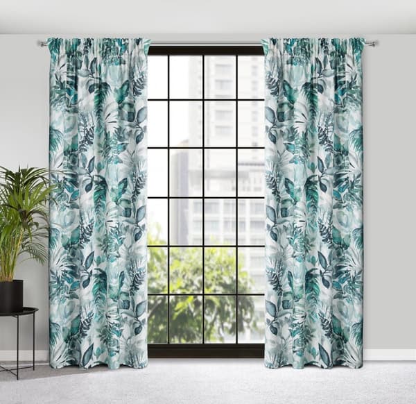FÄRDIG GARDIN ADELINE PÅ TEJP 140 X 270 CM VIT