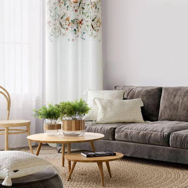 KLARGAVET LORA-GARDIN 140 X 250 CM HVID