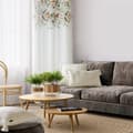 Miniatyrbillede 7 af 9: KLARGAVET LORA-GARDIN 140 X 250 CM HVID