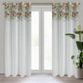 Miniatyrbillede 1 af 9: KLARGAVET LORA-GARDIN 140 X 250 CM HVID