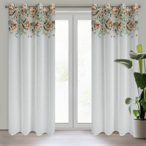 KLARGAVET LORA-GARDIN 140 X 250 CM HVID