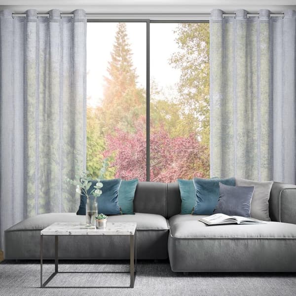 FÄRDIG GARDIN NELI 140 X 250 CM SILVER