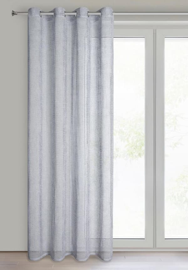 FÄRDIG GARDIN NELI 140 X 250 CM SILVER