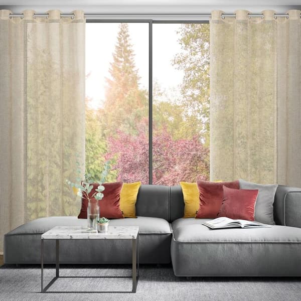 FÄRDIG GARDIN NELI 140 X 250 CM BEIGE