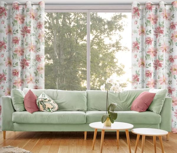DEBI FÄRDIG GARDIN 140 X 250 CM VIT