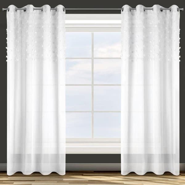 KLARGAVET GARDIN D91 STELLA 140 X 250 CM HVID
